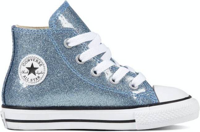 Converse All Stars 761945C Glitter Blauw-21 maat 21 - Bambooz.nl