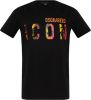 Dsquared2 T shirts and Polos Black , Zwart, Heren online kopen