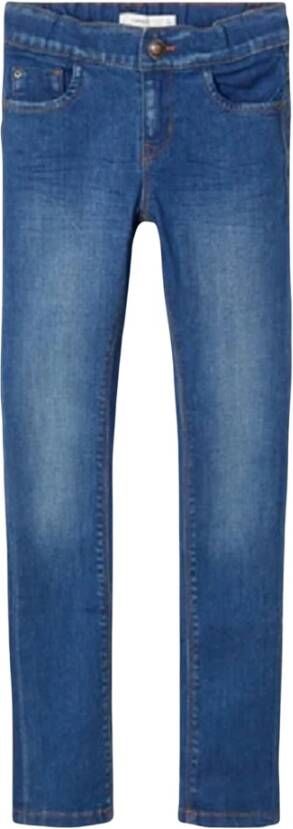 NAME IT KIDS skinny jeans Polly met biologisch katoen stonewashed online kopen
