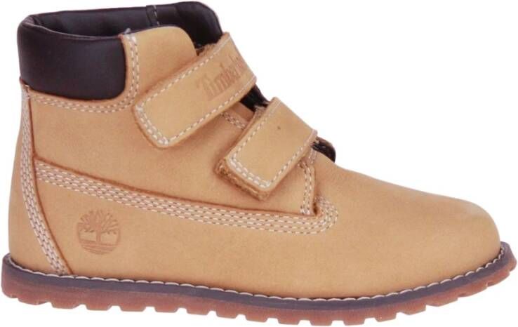 Timberland Klittenbandboots Pokey Pine H\u0026L Waterafstotend en vuilwerend -  Bambooz.nl