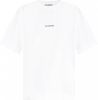 Acne Studios Logo T shirt , Wit, Dames online kopen