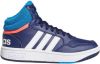 Adidas hoops mid 3.0 sneakers blauw/oranje kinderen online kopen