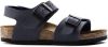 Birkenstock New York Junior Birko Flor BC Narrow Junior Sandaal Marineblauw online kopen