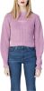 Calvin klein Gewassen monoloog swea J20J220447beh Jeans, Roze, Dames online kopen