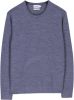 Calvin Klein Grijze Sweater Superior Wool Crew Neck Sweater online kopen