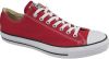 Converse Chuck Taylor All Star Low Heren Schoenen Red Textil online kopen