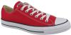 Converse Chuck Taylor All Star Low Heren Schoenen Red Textil online kopen