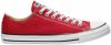 Converse Chuck Taylor All Star Low Heren Schoenen Red Textil online kopen