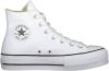 Converse Zapatillas Chuck Taylor All Star Lift Leather High Top , Wit, Dames online kopen