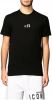 Dsquared2 Katoenen t shirt met klein logo , Zwart, Heren online kopen