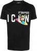 Dsquared2 Icon Ciro Cool T shirt met logoprint online kopen