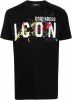 Dsquared2 Icon Splatter T shirt met logoprint online kopen