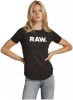 G-Star G Star RAW Shirt met ronde hals Raw. Slim met logo raw grafische print voor online kopen
