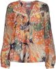Geisha blouse paisley flowers 33127 26/00250 , Oranje, Dames online kopen
