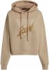 Guess Iconic hoodie met logoprint en kralendecoratie online kopen