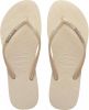 Havaianas slim glitter teenslippers beige 35/36 online kopen