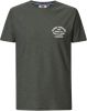 Petrol T Shirt Logo Melange Donkergroen online kopen