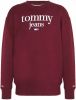 Tommy Hilfiger Sweater modern corp logo deep rouge(dm0dm15029 vlp ) online kopen