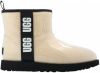 Ugg Classic Clear Mini II Laarzen voor Kinderen in Natural/Black,| Synthetisch online kopen