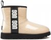 Ugg Classic Clear Mini II Laarzen voor Kinderen in Natural/Black,| Synthetisch online kopen