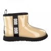 Ugg Classic Clear Mini II Laarzen voor Kinderen in Natural/Black,| Synthetisch online kopen