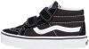 Vans SK8 Mid Reissue Black/True White Sneakers hoge sneakers online kopen