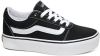 Vans Ward Platform 1871 sneakers , Zwart, Dames online kopen