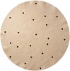 Ferm Living Dots Vloerkleed Jute 130 cm Large online kopen