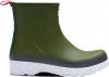 Hunter Play Short Speckle Sole Wellington Boots WMS Regenlaarzen Dames Groen online kopen