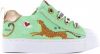 Shoesme SH21S002 E leren sneakers groen online kopen