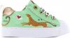 Shoesme SH21S002 E leren sneakers groen online kopen