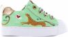 Shoesme SH21S002 E leren sneakers groen online kopen