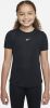 Nike Dri FIT One Meisjestop met korte mouwen Black/White Kind online kopen