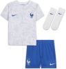 Nike Frankrijk 2022/23 Uit Voetbaltenue voor baby's/peuters Wit online kopen