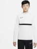 Nike Academy 1/4 Zip Drill Training Top Junior White/Black/Black/Black Kind online kopen