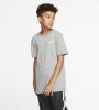 Nike Small Logo T Shirt Junior Dark Grey Heather/White Kind online kopen