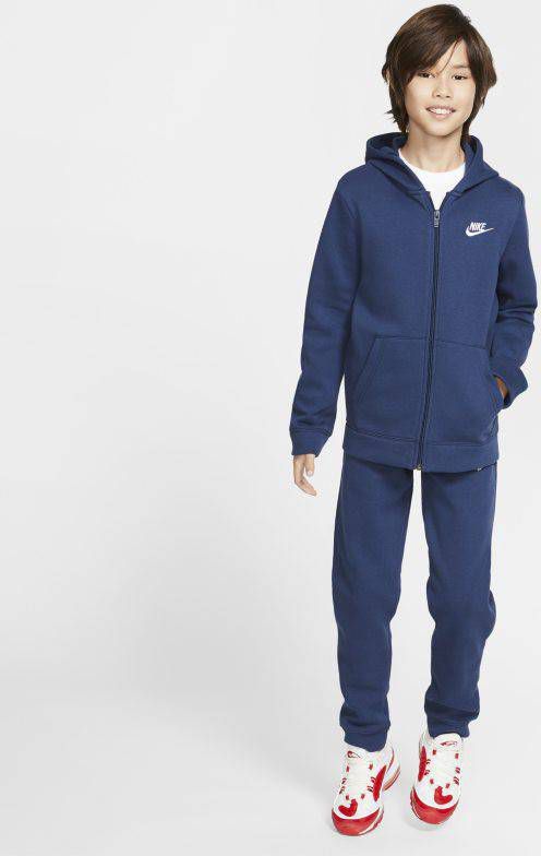 Nike Kids Nike Sportswear Trainingspak Kids Donkerblauw Wit online kopen