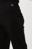 Calvin Klein High waist wide fit broek met ribstructuur en pliss&#xE9 online kopen