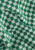 Moodstreet Groene Pantalon Pants In Jacquard Knit Check online kopen