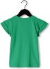 Moodstreet Groene Top Smock Top With Ruffle Sleeves online kopen