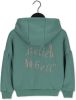 Nobell Turquoise Sweater Kuran Hooded Furry Sweater online kopen
