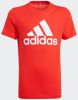 Adidas T shirt Essentials Big Logo Rood/Wit Kinderen online kopen