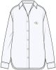 Calvin klein Jeans Longsleeve shirts Wit Dames online kopen