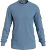 Calvin Klein Shirt met lange mouwen MONOLOGO BADGE WAFFLE LS TEE online kopen