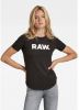 G-Star G Star RAW Shirt met ronde hals Raw. Slim met logo raw grafische print voor online kopen