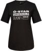G-Star G Star RAW T shirt Originals label regular met frontprint online kopen