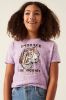 Garcia ! Meisjes Shirt Korte Mouw -- Lila Katoen/polyester online kopen