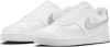 Nike Court Vision Low leren sneakers wit/zilver online kopen