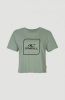 O'Neill T shirt met logo groen online kopen