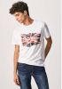 Pepe Jeans Shirt met print Pepe T Sh FLAG LOGO N online kopen